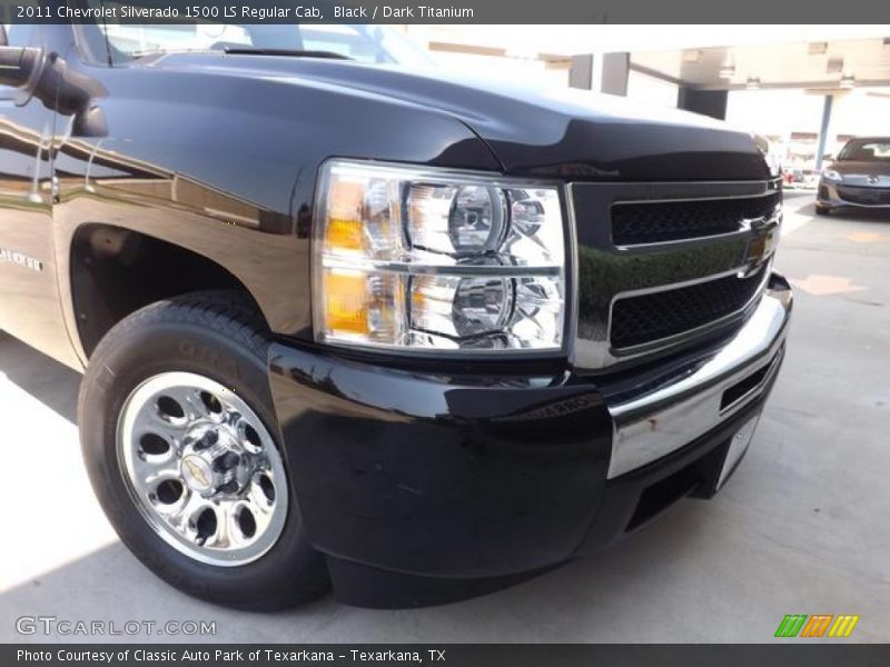 Black / Dark Titanium 2011 Chevrolet Silverado 1500 LS Regular Cab