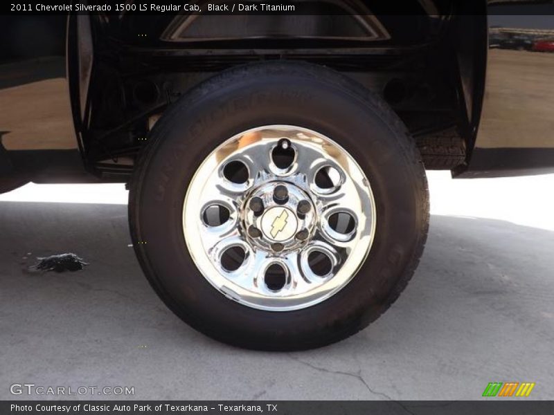 Black / Dark Titanium 2011 Chevrolet Silverado 1500 LS Regular Cab