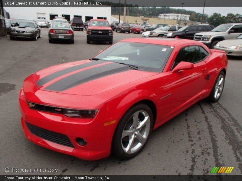 Red Hot / Black 2014 Chevrolet Camaro LT/RS Coupe