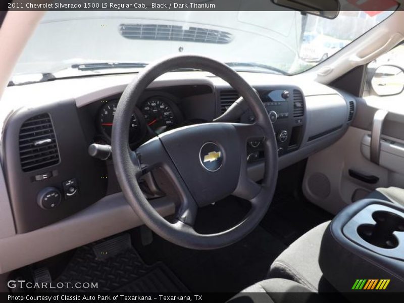Black / Dark Titanium 2011 Chevrolet Silverado 1500 LS Regular Cab