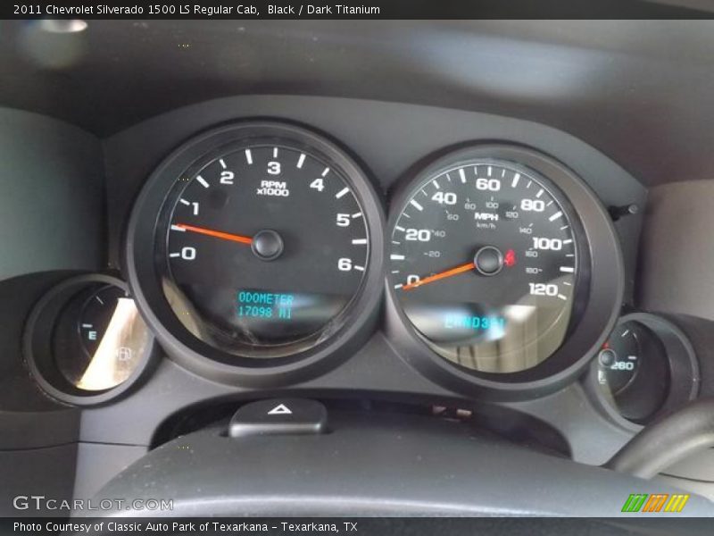 Black / Dark Titanium 2011 Chevrolet Silverado 1500 LS Regular Cab