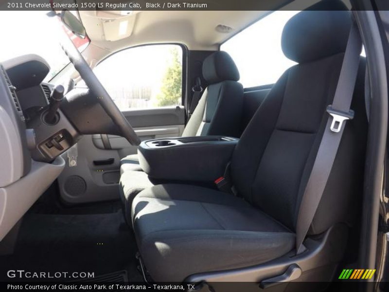 Black / Dark Titanium 2011 Chevrolet Silverado 1500 LS Regular Cab