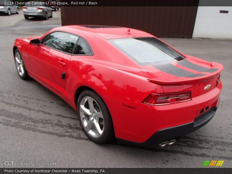 Red Hot / Black 2014 Chevrolet Camaro LT/RS Coupe
