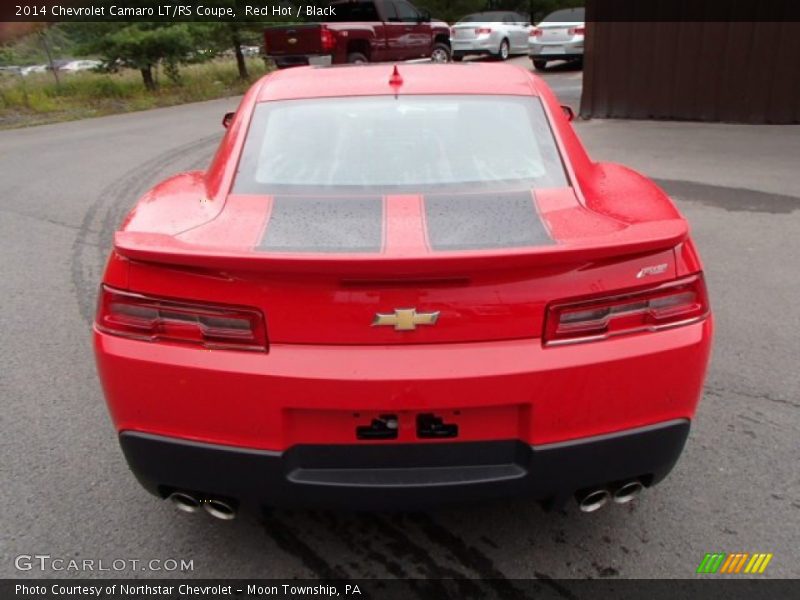 Red Hot / Black 2014 Chevrolet Camaro LT/RS Coupe