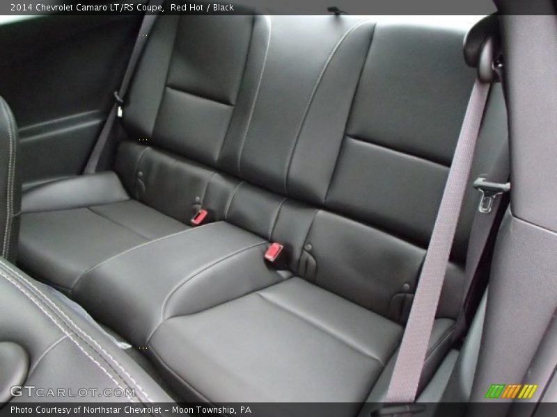 Rear Seat of 2014 Camaro LT/RS Coupe