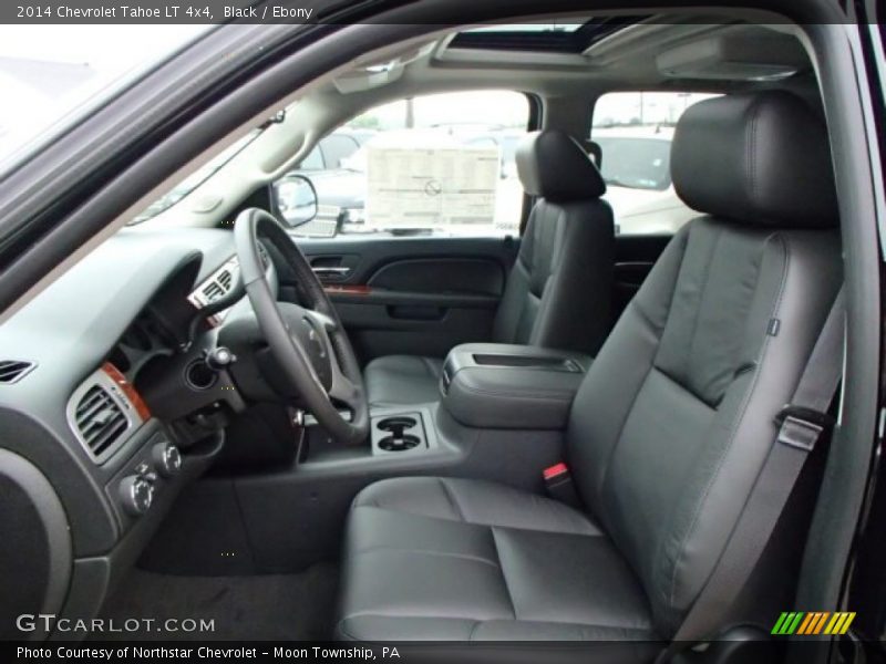 Front Seat of 2014 Tahoe LT 4x4