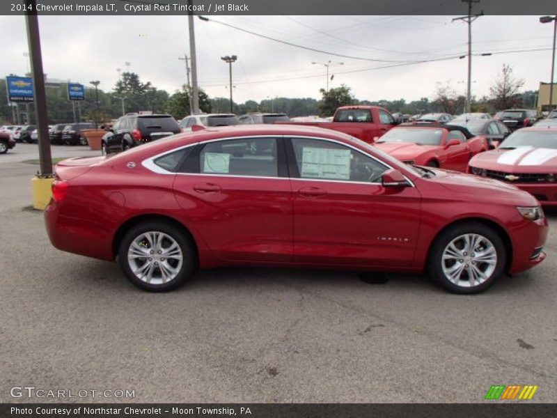 Crystal Red Tintcoat / Jet Black 2014 Chevrolet Impala LT