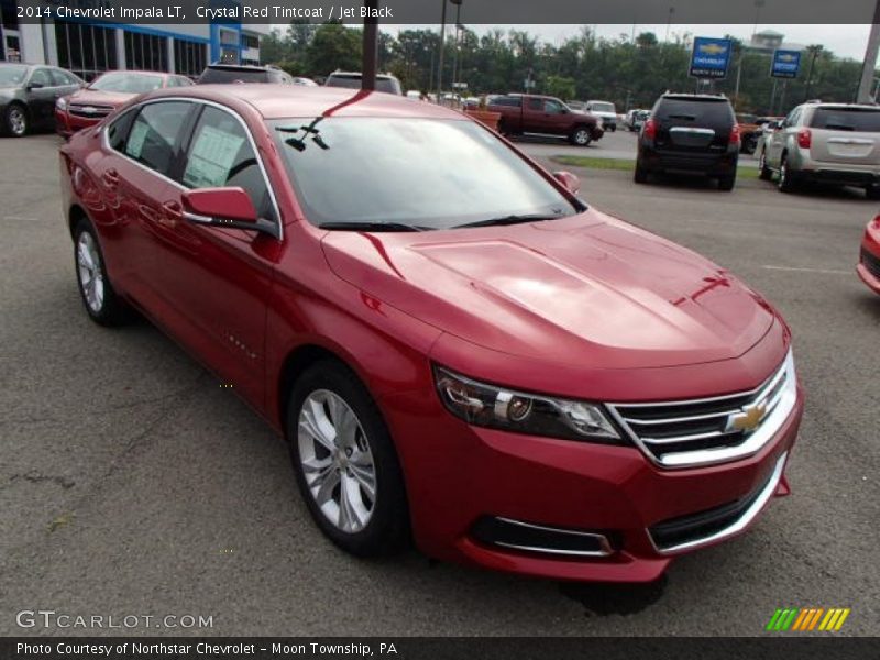 Crystal Red Tintcoat / Jet Black 2014 Chevrolet Impala LT