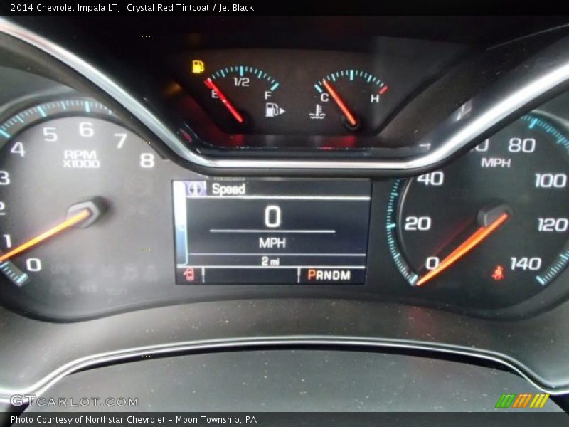 Crystal Red Tintcoat / Jet Black 2014 Chevrolet Impala LT