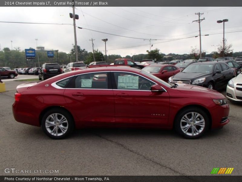 Crystal Red Tintcoat / Jet Black 2014 Chevrolet Impala LT