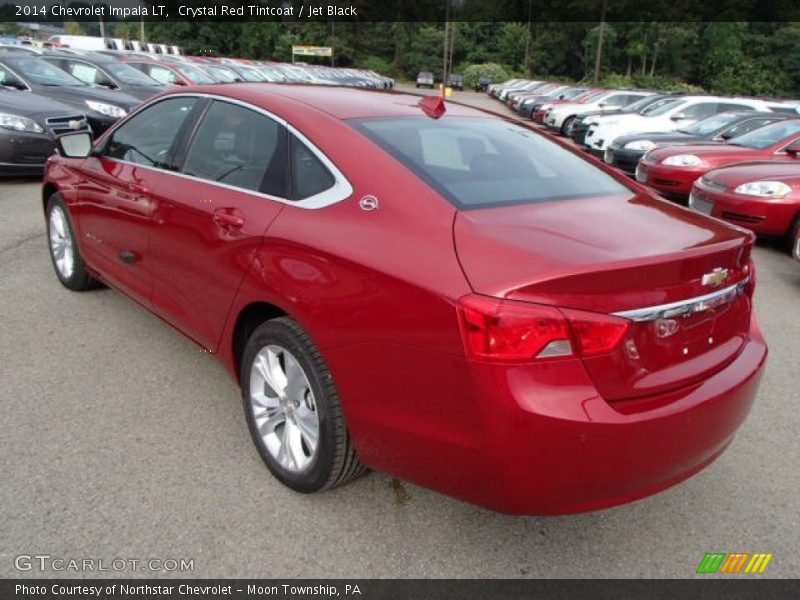 Crystal Red Tintcoat / Jet Black 2014 Chevrolet Impala LT