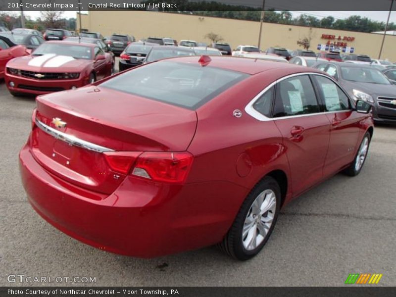 Crystal Red Tintcoat / Jet Black 2014 Chevrolet Impala LT