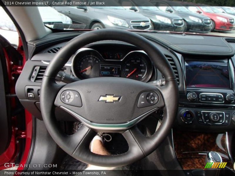 Crystal Red Tintcoat / Jet Black 2014 Chevrolet Impala LT