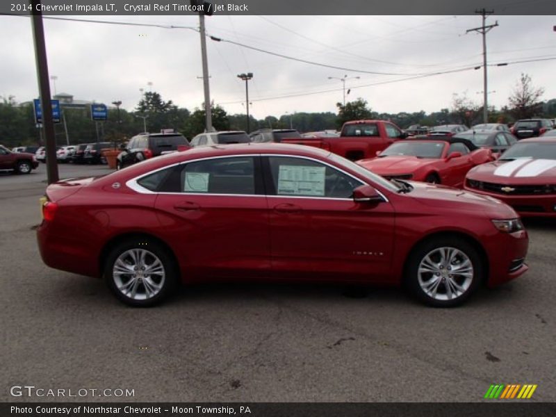 Crystal Red Tintcoat / Jet Black 2014 Chevrolet Impala LT