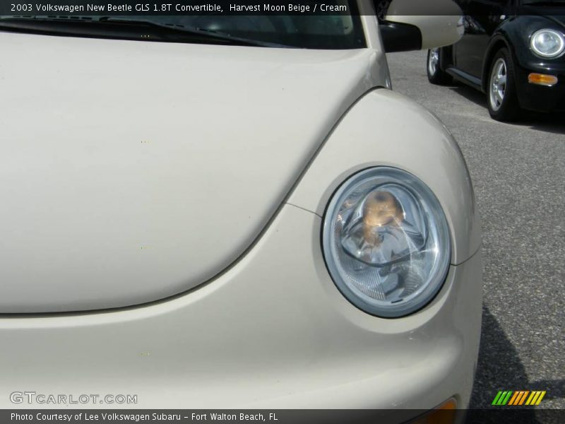 Harvest Moon Beige / Cream 2003 Volkswagen New Beetle GLS 1.8T Convertible