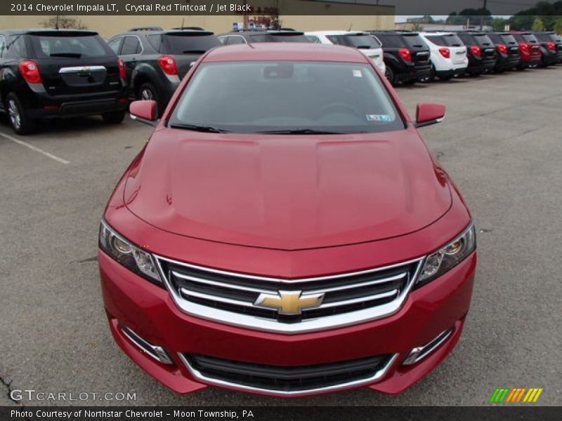 Crystal Red Tintcoat / Jet Black 2014 Chevrolet Impala LT