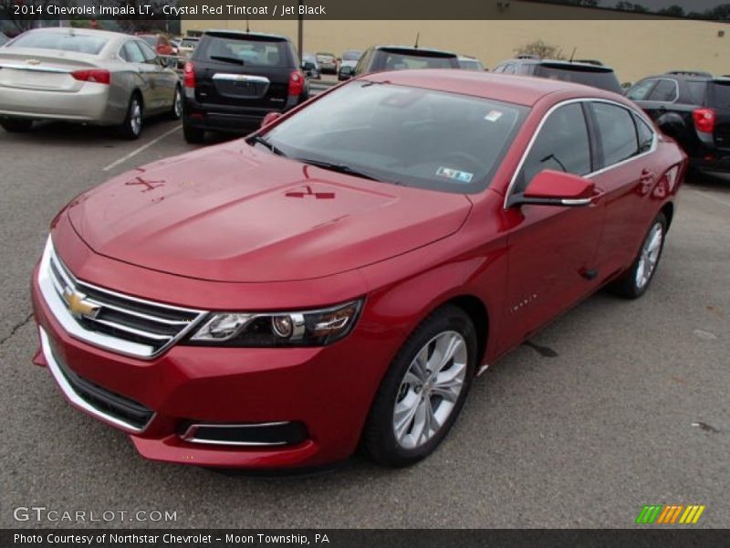 Crystal Red Tintcoat / Jet Black 2014 Chevrolet Impala LT