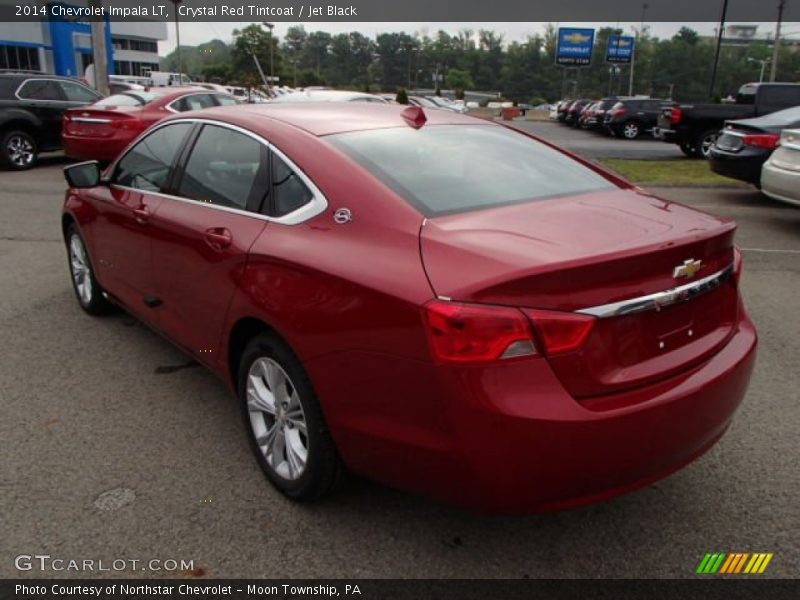 Crystal Red Tintcoat / Jet Black 2014 Chevrolet Impala LT