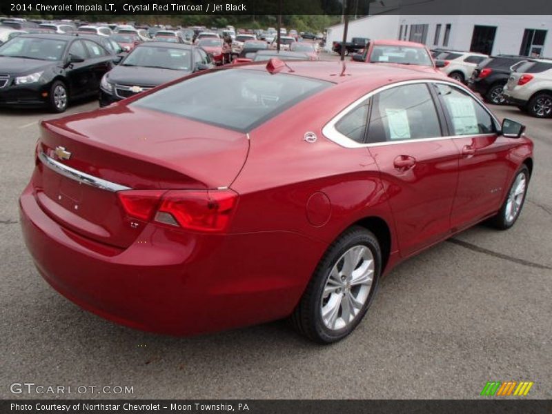 Crystal Red Tintcoat / Jet Black 2014 Chevrolet Impala LT