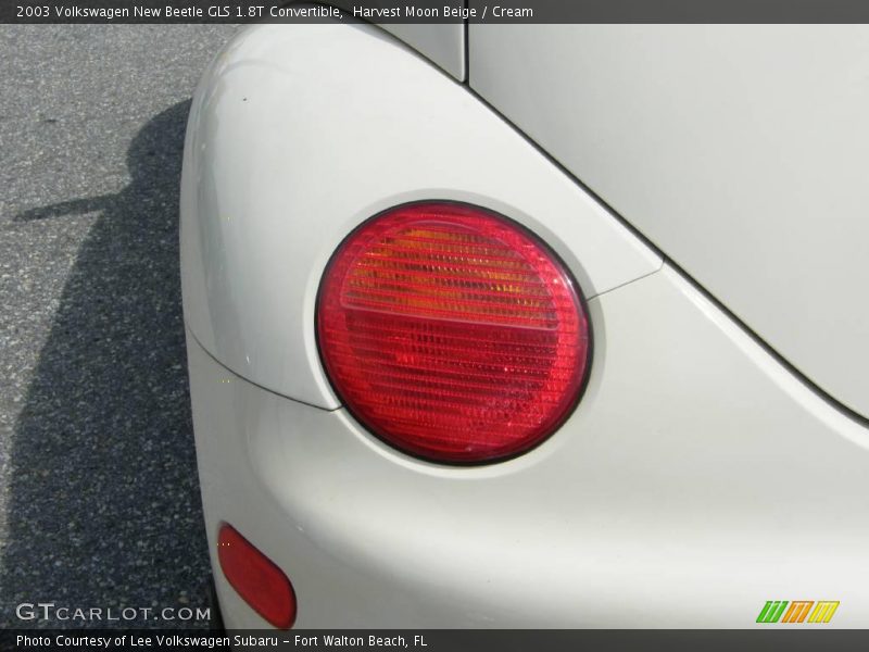Harvest Moon Beige / Cream 2003 Volkswagen New Beetle GLS 1.8T Convertible
