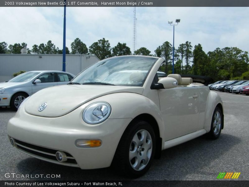 Harvest Moon Beige / Cream 2003 Volkswagen New Beetle GLS 1.8T Convertible
