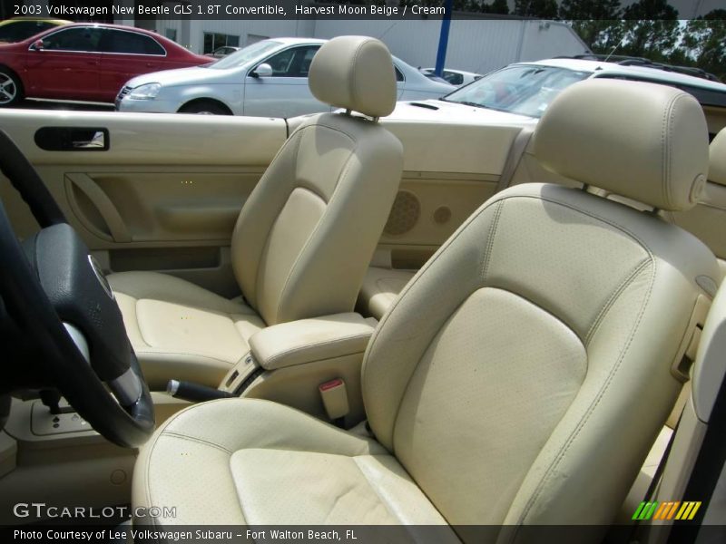 Harvest Moon Beige / Cream 2003 Volkswagen New Beetle GLS 1.8T Convertible