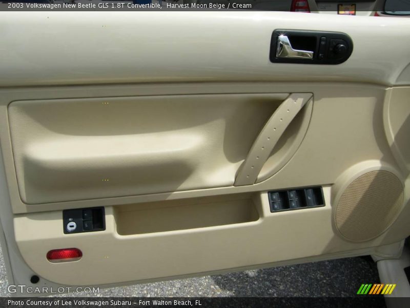 Harvest Moon Beige / Cream 2003 Volkswagen New Beetle GLS 1.8T Convertible