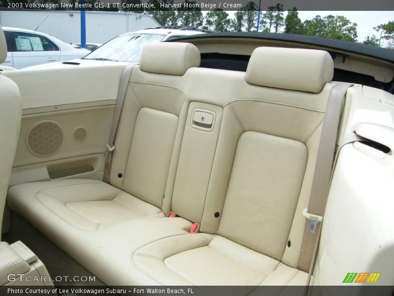Harvest Moon Beige / Cream 2003 Volkswagen New Beetle GLS 1.8T Convertible