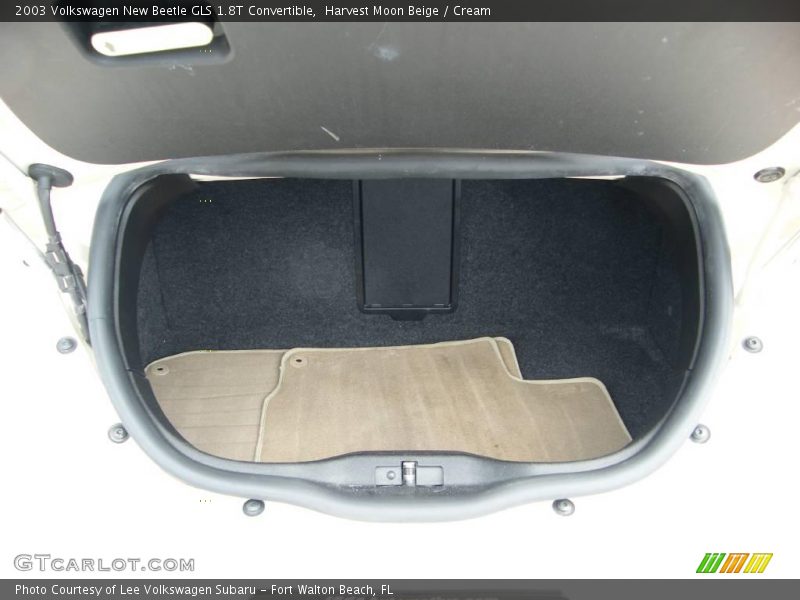 Harvest Moon Beige / Cream 2003 Volkswagen New Beetle GLS 1.8T Convertible