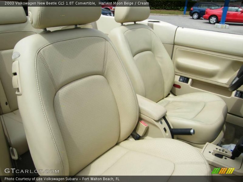 Harvest Moon Beige / Cream 2003 Volkswagen New Beetle GLS 1.8T Convertible