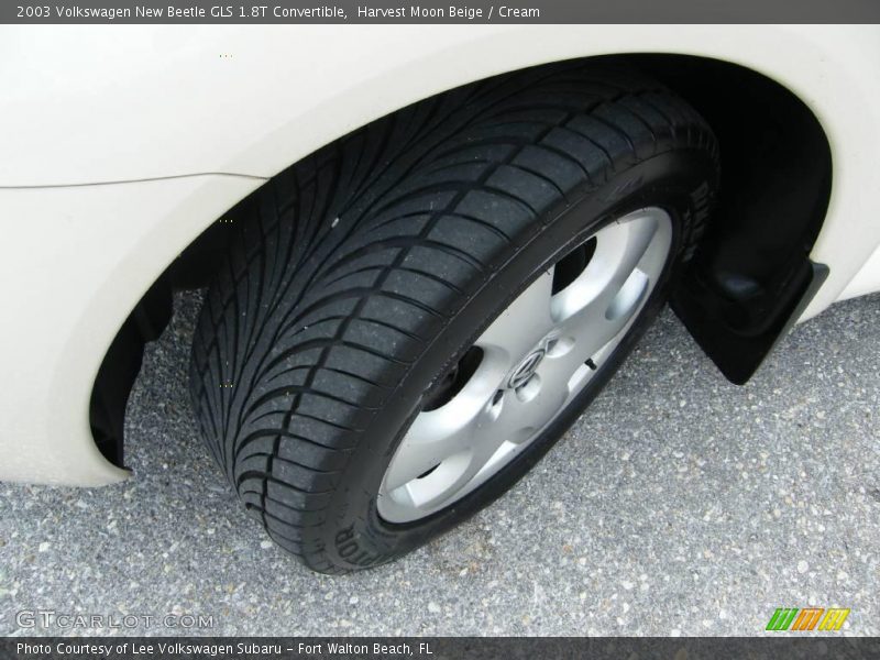 Harvest Moon Beige / Cream 2003 Volkswagen New Beetle GLS 1.8T Convertible