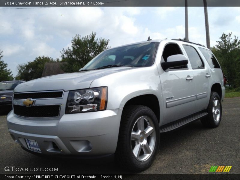Silver Ice Metallic / Ebony 2014 Chevrolet Tahoe LS 4x4