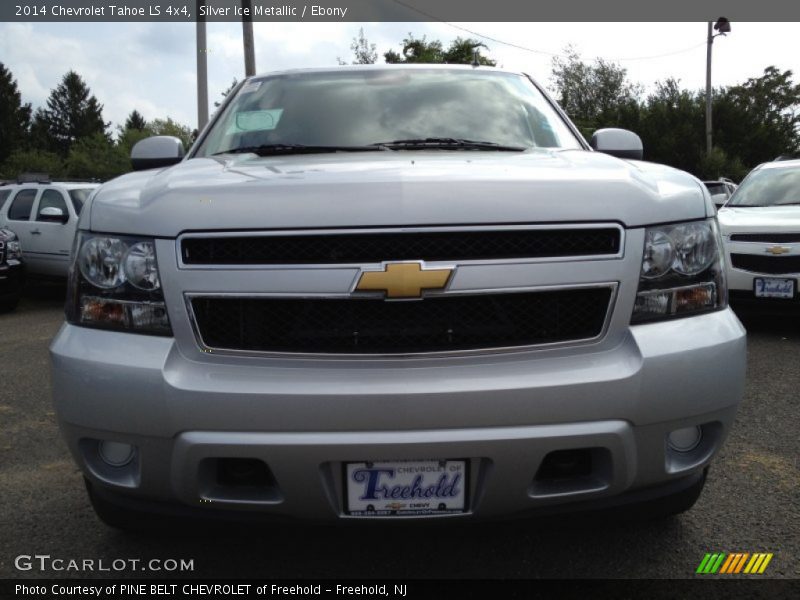 Silver Ice Metallic / Ebony 2014 Chevrolet Tahoe LS 4x4