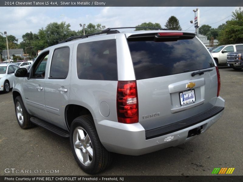 Silver Ice Metallic / Ebony 2014 Chevrolet Tahoe LS 4x4