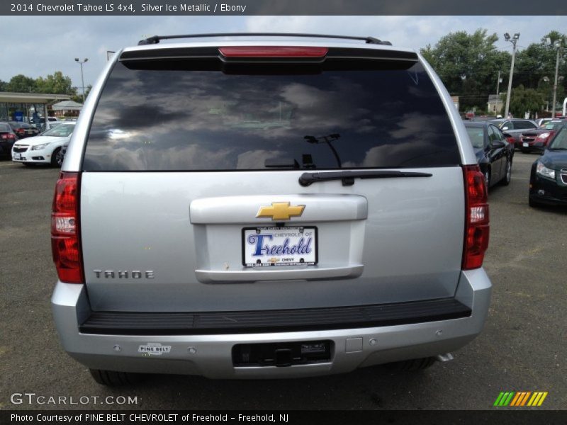 Silver Ice Metallic / Ebony 2014 Chevrolet Tahoe LS 4x4