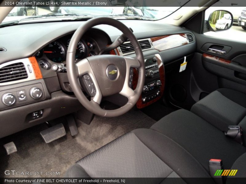 Silver Ice Metallic / Ebony 2014 Chevrolet Tahoe LS 4x4