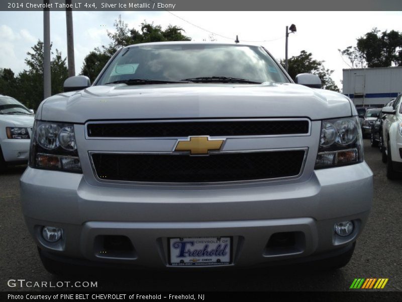 Silver Ice Metallic / Ebony 2014 Chevrolet Tahoe LT 4x4