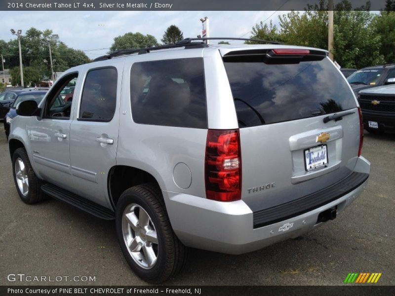 Silver Ice Metallic / Ebony 2014 Chevrolet Tahoe LT 4x4