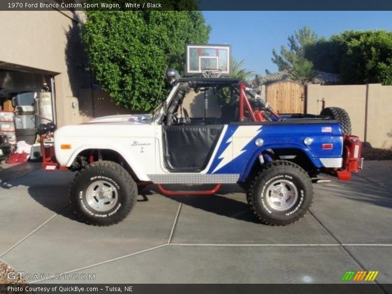  1970 Bronco Custom Sport Wagon White