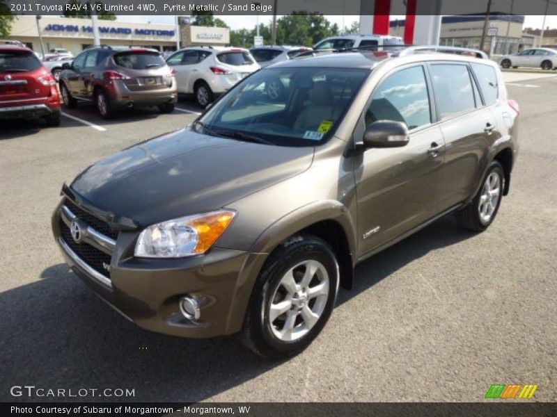Pyrite Metallic / Sand Beige 2011 Toyota RAV4 V6 Limited 4WD