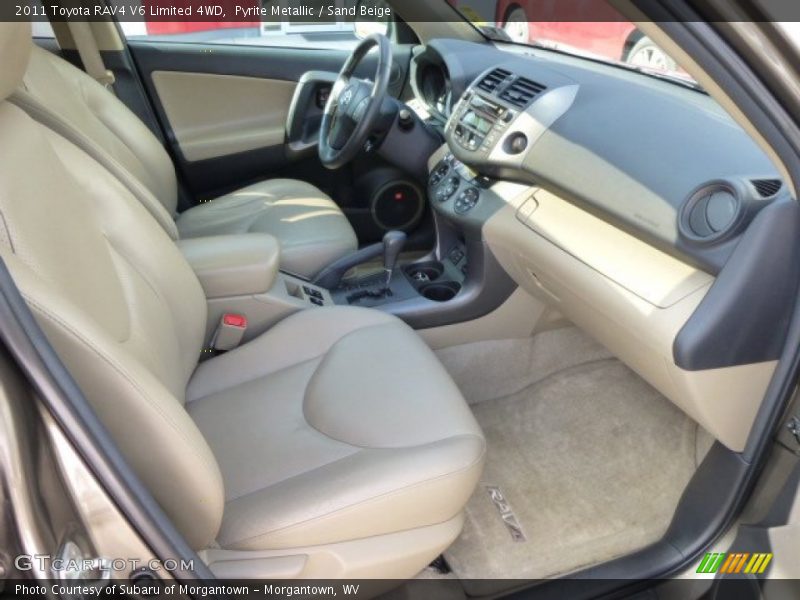 Pyrite Metallic / Sand Beige 2011 Toyota RAV4 V6 Limited 4WD