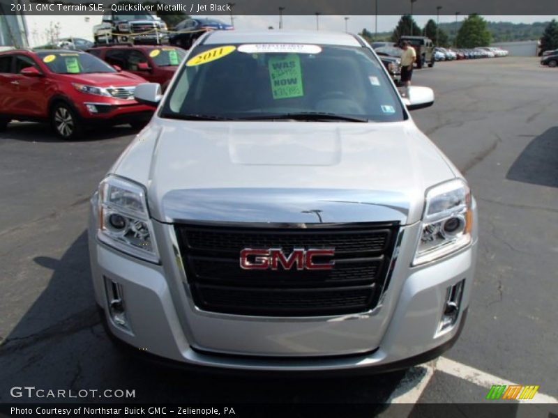 Quicksilver Metallic / Jet Black 2011 GMC Terrain SLE