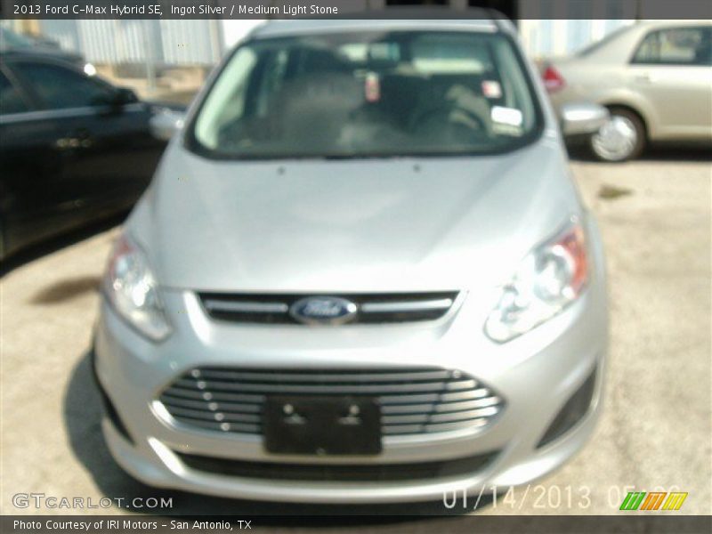 Ingot Silver / Medium Light Stone 2013 Ford C-Max Hybrid SE