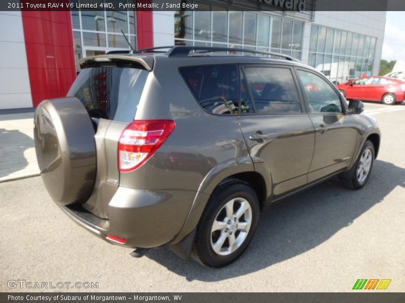 Pyrite Metallic / Sand Beige 2011 Toyota RAV4 V6 Limited 4WD