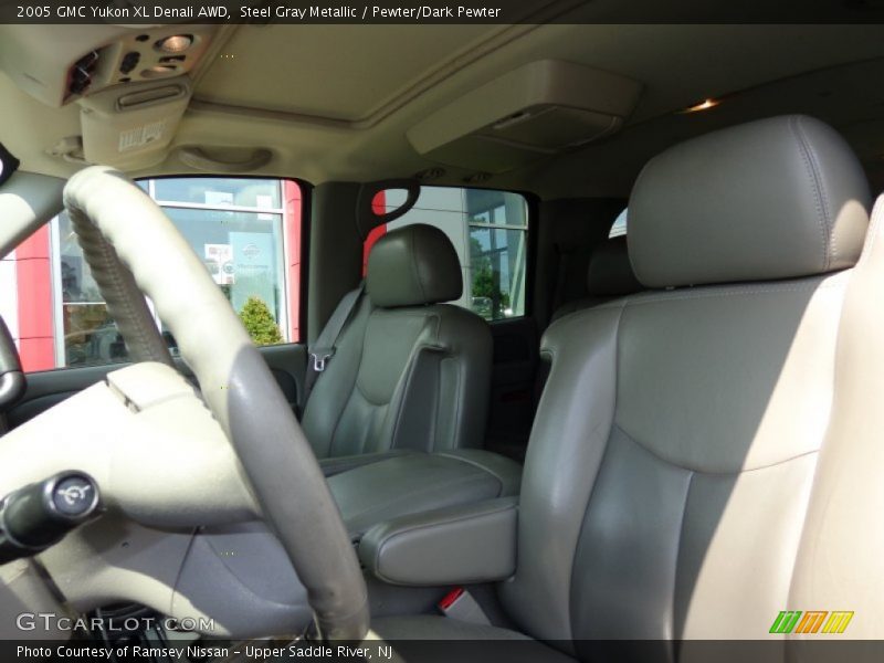 Steel Gray Metallic / Pewter/Dark Pewter 2005 GMC Yukon XL Denali AWD