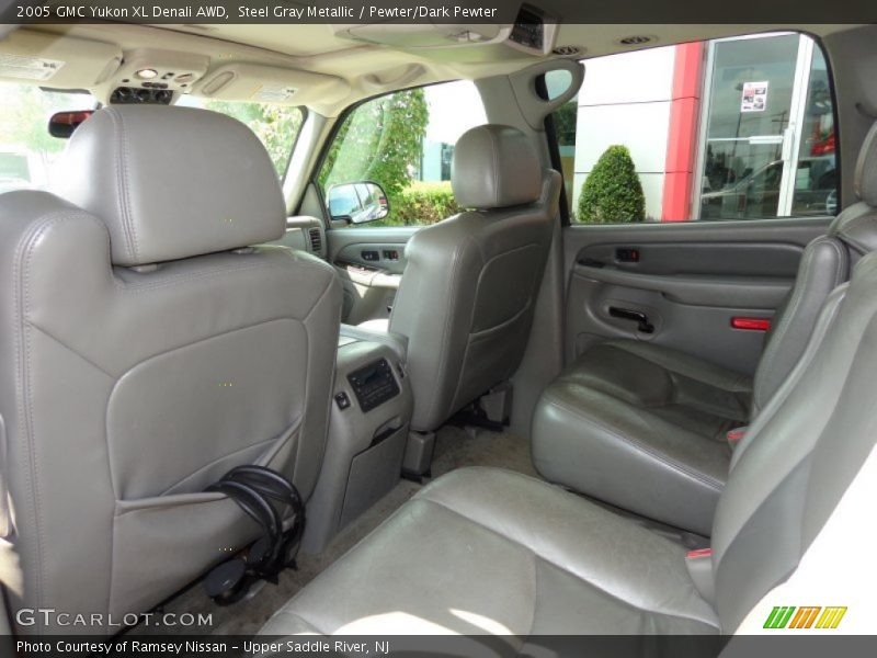 Steel Gray Metallic / Pewter/Dark Pewter 2005 GMC Yukon XL Denali AWD