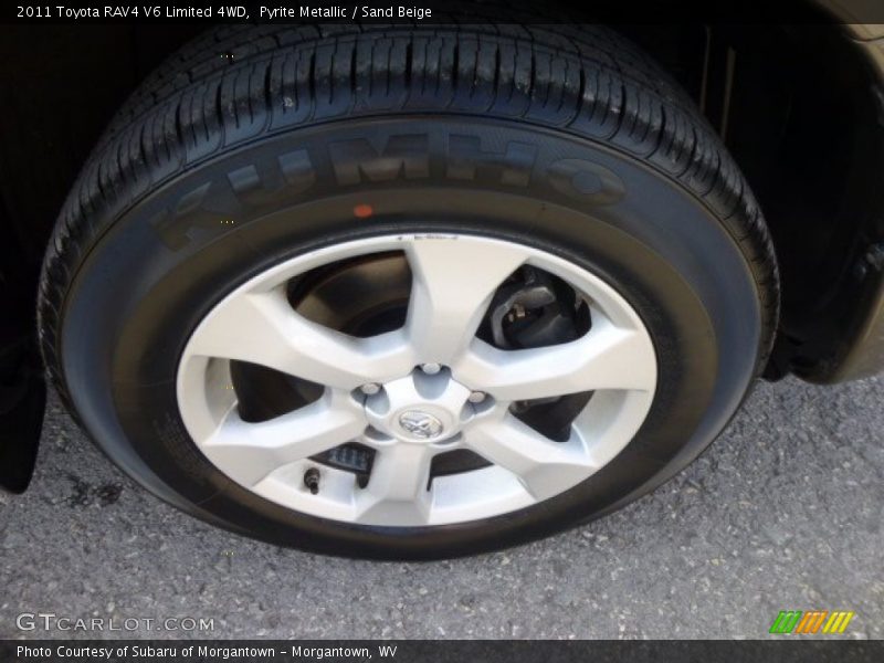 Pyrite Metallic / Sand Beige 2011 Toyota RAV4 V6 Limited 4WD