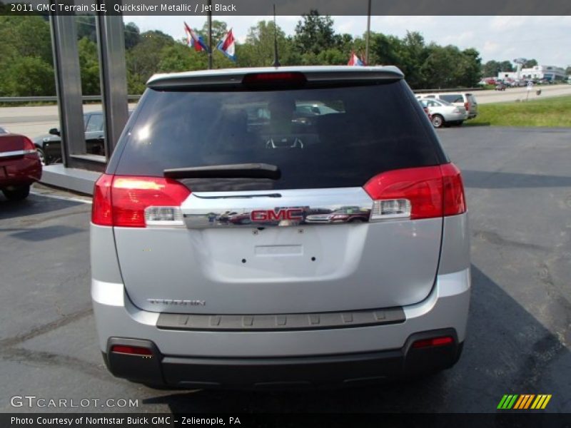 Quicksilver Metallic / Jet Black 2011 GMC Terrain SLE