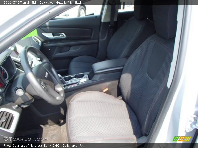 Quicksilver Metallic / Jet Black 2011 GMC Terrain SLE