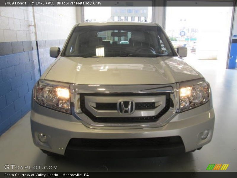 Billet Silver Metallic / Gray 2009 Honda Pilot EX-L 4WD